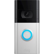 Ring Video Doorbell 4 Smart Wi-fi Video Doorbell - Wired/battery Operated - Satin Nickel