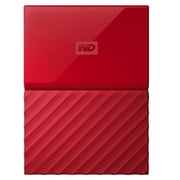 Western Digital WDBYNN0010BRD My Passport Hard Drive 1TB Red