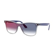 RayBan RB4440N-6356X0-41 Transparent Blue Nylon Unisex Sunglasses RayBan RB4440N-6356X0-41 Transparent Blue Nylon Unisex Sunglasses