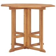 vidaXL Folding Garden Dining Table 90x90x75 cm Solid Teak Wood vidaXL Folding Garden Dining Table 90x90x75 cm Solid Teak Wood