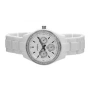 Fossil ES1967 Stella Multifuntion White Resin Ladies Watch