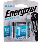Energizer Max Plus 1.5V Alkaline Battery- For Power Demanding Devices - AAA EP92BP8T [Pack Of 8]