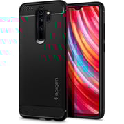 Spigen Rugged Armor Designed For Xiaomi Note 8 Pro Case/cover - Matte Black Spigen Rugged Armor Designed For Xiaomi Note 8 Pro Case/cover - Matte Black