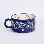 Temptations Floral Lace Meal Mugs with Gift Boxes Set - 4 Piece - Blue Temptations Floral Lace Meal Mugs with Gift Boxes Set - 4 Piece - Blue