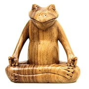 Novica Brown Animal Themed Suar Wood Sculpture, 6 Novica Brown Animal Themed Suar Wood Sculpture, 6