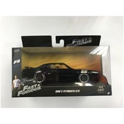 Jada 98300 Fast & Furious 8 Dom's Plymouth GTX Toy Car