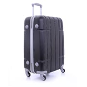 Para John ABS Luggage Travel Trolley With 4 Wheels 3pcs Set Black Para John ABS Luggage Travel Trolley With 4 Wheels 3pcs Set Black
