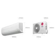 LG Split Air Conditioner DUALCOOL Inverter 2 Ton I27SCP, Faster cooling, More Energy saving LG Split Air Conditioner DUALCOOL Inverter 2 Ton I27SCP, Faster cooling, More Energy saving