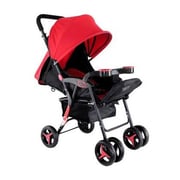 Baby Plus Baby Stroller D.Red 0-36 Months Baby Plus Baby Stroller D.Red 0-36 Months