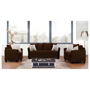 Galaxy Design Euro 3+2+1 Seater Sofa Set Brown