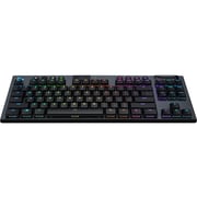 Logitech Tenkeyless Light Speed RGB Tactic Wireless Keyboard 368mm Black