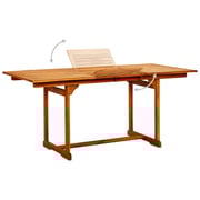 Vidaxl Garden Dining Table (120-170)x80x75 Cm Solid Acacia Wood Vidaxl Garden Dining Table (120-170)x80x75 Cm Solid Acacia Wood