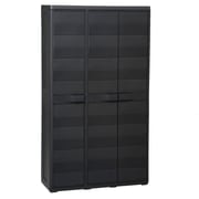 Vidaxl Garden Storage Cabinet With 4 Shelves Black Vidaxl Garden Storage Cabinet With 4 Shelves Black