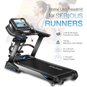 Sparnod Fitness Automatic Motorized Treadmill for Home Use - Touchscreen Display with Wifi and Massager-STH-6000 3 HP (6 HP Peak) Sparnod Fitness Automatic Motorized Treadmill for Home Use - Touchscreen Display with Wifi and Massager-STH-6000 3 HP (6 HP Peak)