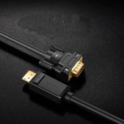 Ugreen DP Male To VGA Male Cable Ugreen DP Male To VGA Male Cable