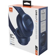 JBL Live 660NC Wireless Over Ear NC Headphone Blue JBL Live 660NC Wireless Over Ear NC Headphone Blue