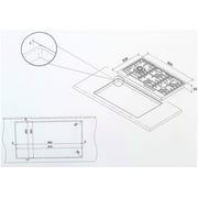 Buy Baumatic BMEH9GFSS 90cm 5 Burner Built In Gas Hob Online in UAE