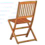 vidaXL 5 Piece Garden Dining Set Solid Acacia Wood vidaXL 5 Piece Garden Dining Set Solid Acacia Wood
