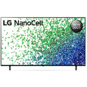 إل جي  NanoCell TV 55  بوصة  NANO80  سلسلة السينما تصميم الشاشة  4K  نشط  HDR webOS  الذكية مع  ThinQ  الذكاء الاصطناعي التعتيم المحلية