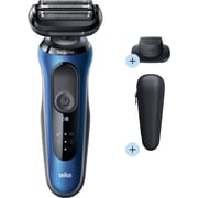 Braun Series 6 Wet/dry Electric Shaver – Blue (6020s) Braun Series 6 Wet/dry Electric Shaver – Blue (6020s)