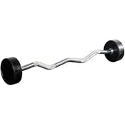 ألتيماكس معدات التمرين بالبار الثابت من المطاط EZ Curl، معدات تدريب الأثقال، رفع الأثقال، التمارين الرياضية - 10 كجم ألتيماكس معدات التمرين بالبار الثابت من المطاط EZ Curl، معدات تدريب الأثقال، رفع الأثقال، التمارين الرياضية - 10 كجم