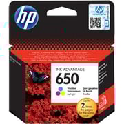 HP Ink Cartridge Tri-Colour 650 CZ102AE HP Ink Cartridge Tri-Colour 650 CZ102AE