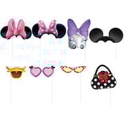 Unique Minnie Mouse Photo Booth Props, 8Pc Unique Minnie Mouse Photo Booth Props, 8Pc