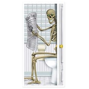 Beistle Skeleton Restroom Door Cover Party Accessory (1 Count) (1/Pkg) Beistle Skeleton Restroom Door Cover Party Accessory (1 Count) (1/Pkg)