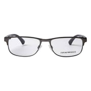 Emporio Armani EA 1096 3001 55mm Matte Gunmetal Men's Rectangular Eyeglass Frame Emporio Armani EA 1096 3001 55mm Matte Gunmetal Men's Rectangular Eyeglass Frame
