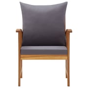 Vidaxl Garden Chairs With Cushions 2 Pcs Solid Acacia Wood Vidaxl Garden Chairs With Cushions 2 Pcs Solid Acacia Wood