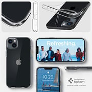 Spigen Liquid Crystal designed for iPhone 14 case cover - Crystal Clear