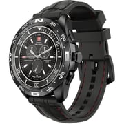 Swiss Military SM-WCH-DOM1-S-BLK Dom Smart Watch With Silicon Strap Black Swiss Military SM-WCH-DOM1-S-BLK Dom Smart Watch With Silicon Strap Black