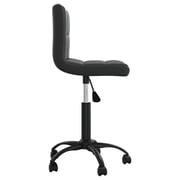 Vidaxl Swivel Office Chair Black Velvet Vidaxl Swivel Office Chair Black Velvet