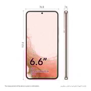 Samsung Galaxy S22+ 5G 128GB Pink Gold Smartphone - Middle East Version Samsung Galaxy S22+ 5G 128GB Pink Gold Smartphone - Middle East Version