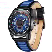 Tornado Men's Chronograph Blue Dial Watch - T20105-blll