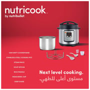 Nutricook Smart Pot EKO 6 Litres Pressure Cooker NC-SPEK6