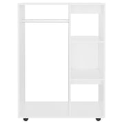Vidaxl Wardrobe White 80x40x110 Cm Engineered Wood Vidaxl Wardrobe White 80x40x110 Cm Engineered Wood