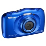 Nikon Coolpix W100 Digital Camera Blue