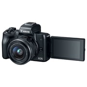 Canon EOS M50 Mirrorless Digital Camera Black With EF-M 15-45mm f/3.5-6.3 IS STM Lens Canon EOS M50 Mirrorless Digital Camera Black With EF-M 15-45mm f/3.5-6.3 IS STM Lens