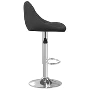 Vidaxl Bar Stool 2 Pcs Black Velvet Vidaxl Bar Stool 2 Pcs Black Velvet