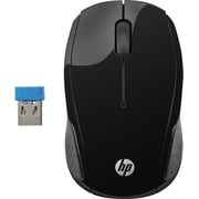 HP X6W31AA 200 Wireless Mouse Black HP X6W31AA 200 Wireless Mouse Black