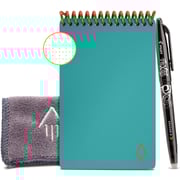 Rocketbook Mini Smart Reusable Notepad, Dot-Grid, 48 Pages, 3.5 Rocketbook Mini Smart Reusable Notepad, Dot-Grid, 48 Pages, 3.5