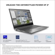 HP Zbook Fury 15 Laptop - 11th Gen Core i9 2.50GHz 32GB 1TB 8GB Win10Pro FHD 15.6inch Silver English/Arabic Keyboard G8 4F8K0EA (2021) Middle East Version HP Zbook Fury 15 Laptop - 11th Gen Core i9 2.50GHz 32GB 1TB 8GB Win10Pro FHD 15.6inch Silver English/Arabic Keyboard G8 4F8K0EA (2021) Middle East Version