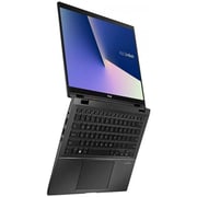 Asus Zenbook Flip 14 UX463FL-AI014T 2-in-1 Laptop - Core i7 1.8GHz 16GB 1TB 2GB Win10 14inch FHD Gun Grey English/Arabic Keyboard