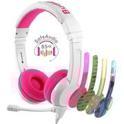Buddyphones BPSCHOOLPINK School+ On Ear Headset Pink Buddyphones BPSCHOOLPINK School+ On Ear Headset Pink