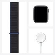 Apple Watch SE GPS+Cellular 40mm Space Grey Aluminum Case with Charcoal Sport Loop