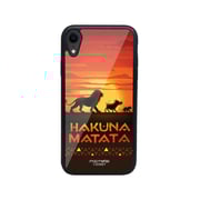 Hakuna Matata - Glass Case for iPhone XR Hakuna Matata - Glass Case for iPhone XR
