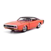 Jada 97593 1970 Dodge Charger Orange Toy Car Jada 97593 1970 Dodge Charger Orange Toy Car