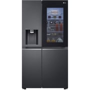LG Instaview Door in Door Side By Side Refrigerator with Dispenser 674 Litres GR X267CQES