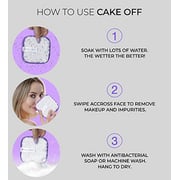 Super Sponge Reusable Makeup Remover Pads (3 Pack) 100% Cotton Pads For All Skin Types | Eco-friendly Reusable Cotton Rounds For Toner Super Sponge Reusable Makeup Remover Pads (3 Pack) 100% Cotton Pads For All Skin Types | Eco-friendly Reusable Cotton Rounds For Toner